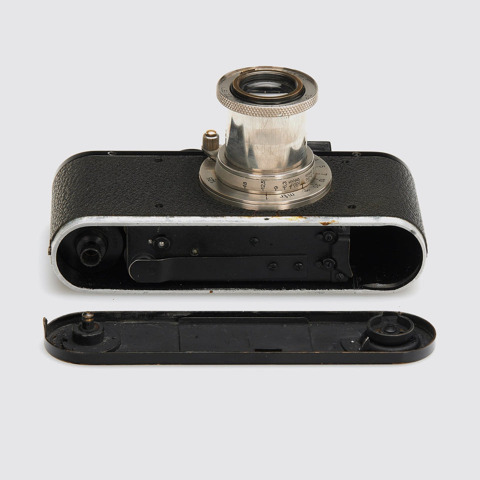 Leica Standard Black/Nickel + Hektor 2.5/5cm – Vintage Cameras & Lenses – Coeln Cameras