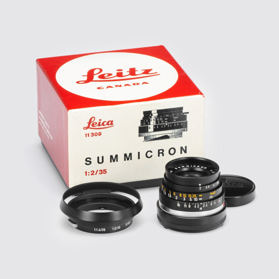 Leica Summicron 2/35mm 11309 – Vintage Cameras & Lenses – Coeln Cameras
