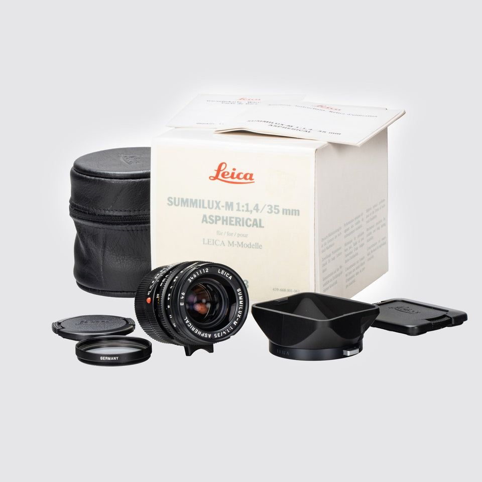 Leica Summilux-M 1.4/35mm ASPHERICAL 11873 – Vintage Cameras & Lenses – Coeln Cameras