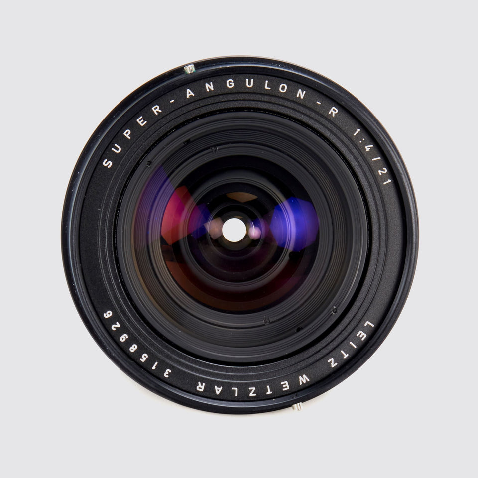 Leica Super-Angulon-R 1:4/21mm 11813 – Vintage Cameras & Lenses – Coeln Cameras