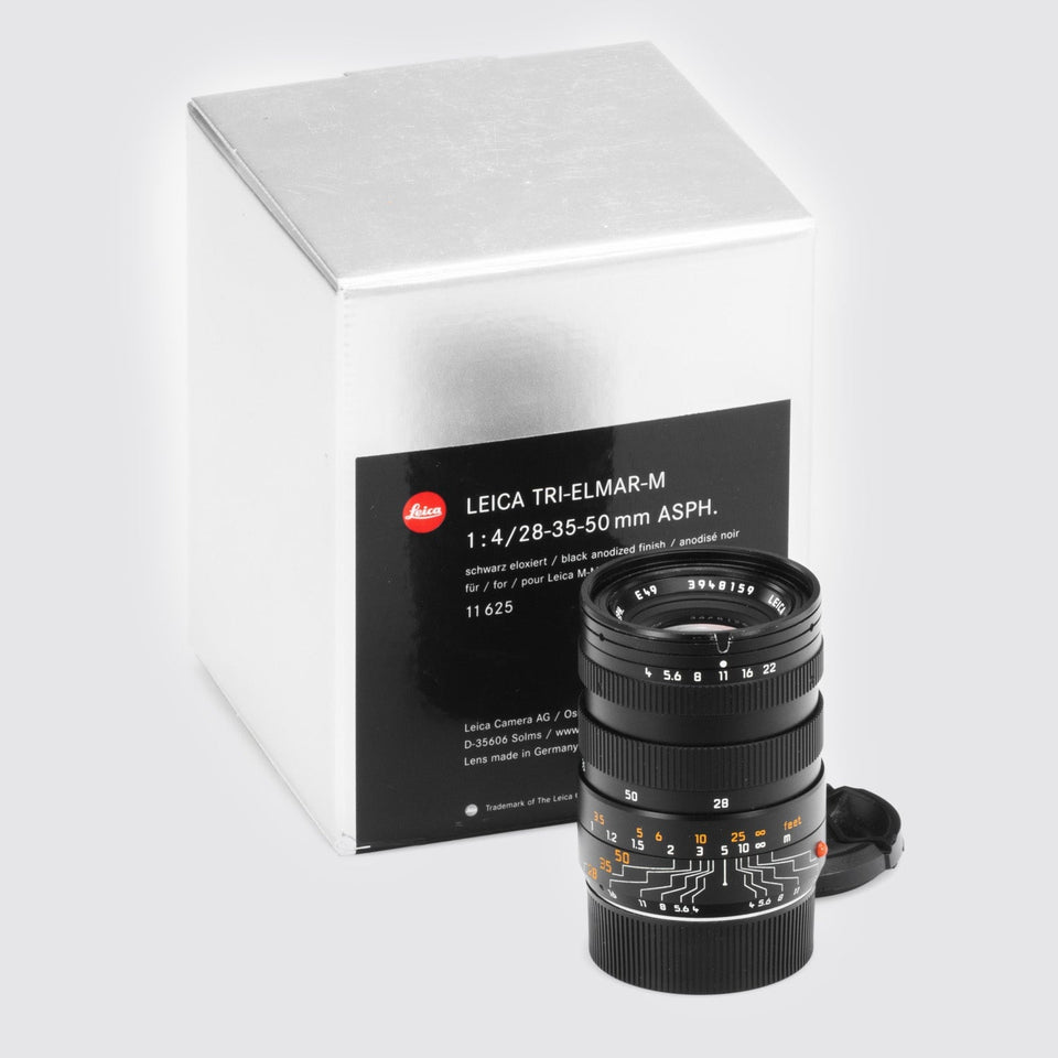 Leica Tri-Elmar 28-35-50mm ASPH. 11625 – Vintage Cameras & Lenses – Coeln Cameras