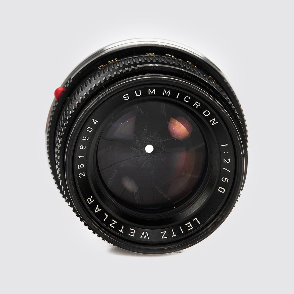 Leitz Summicron 2/50mm Black 11817 – Vintage Cameras & Lenses – Coeln Cameras