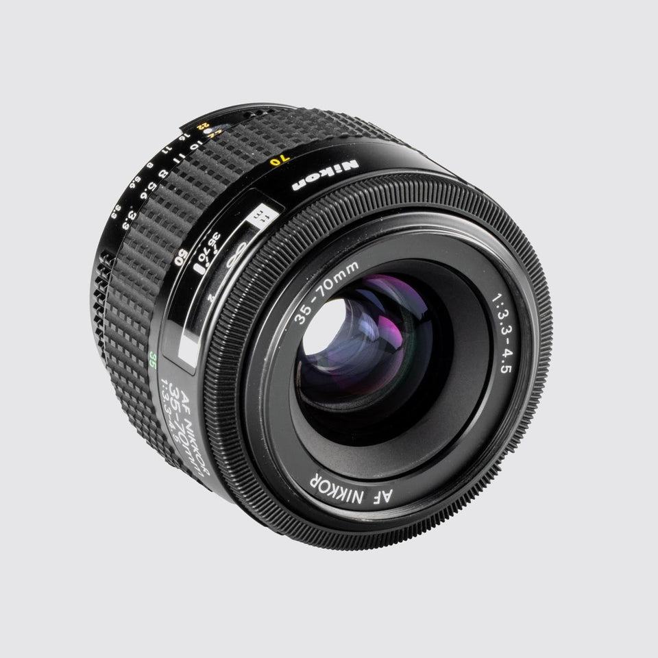 Nikon AF Nikkor 3.3-4.5/35-70mm – Vintage Cameras & Lenses – Coeln Cameras