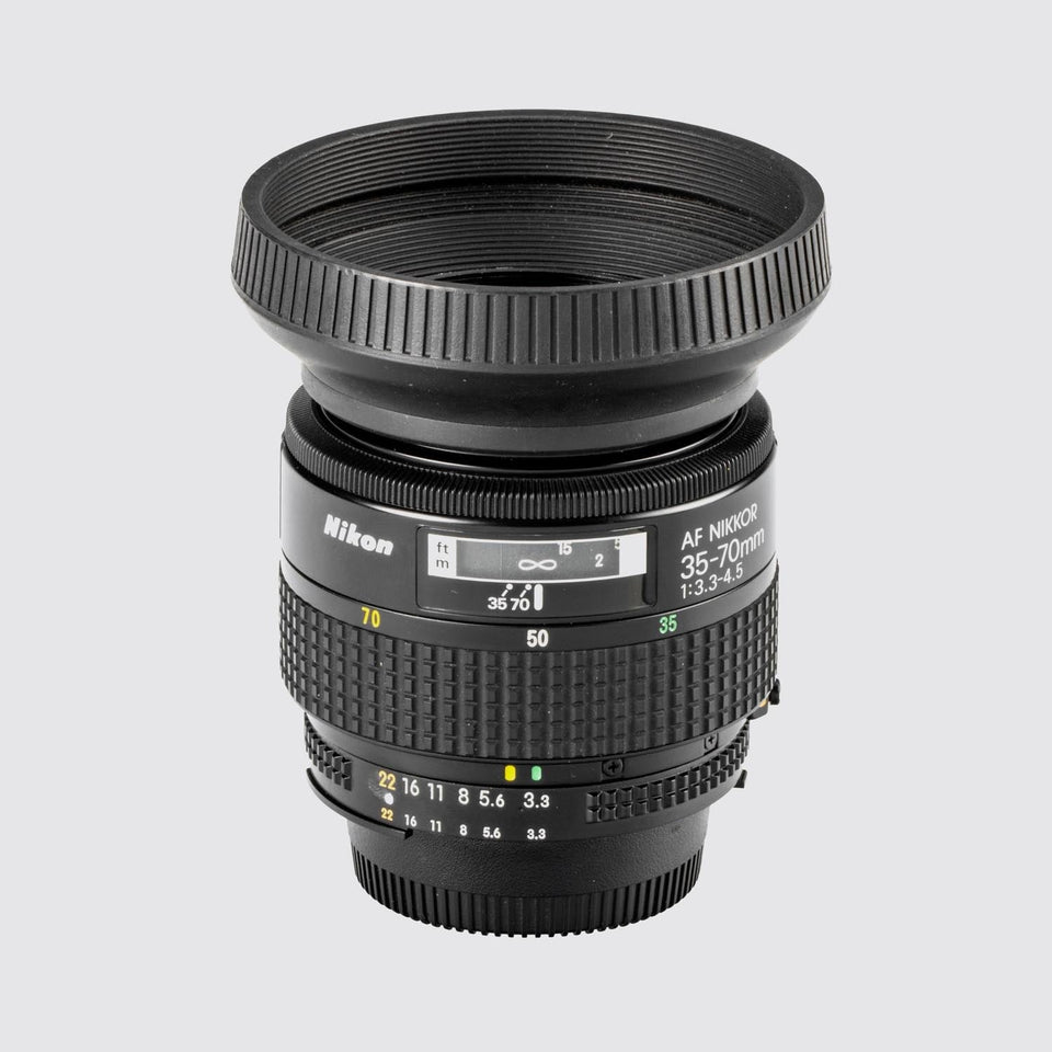 Nikon AF Nikkor 3.3-4.5/35-70mm – Vintage Cameras & Lenses – Coeln Cameras