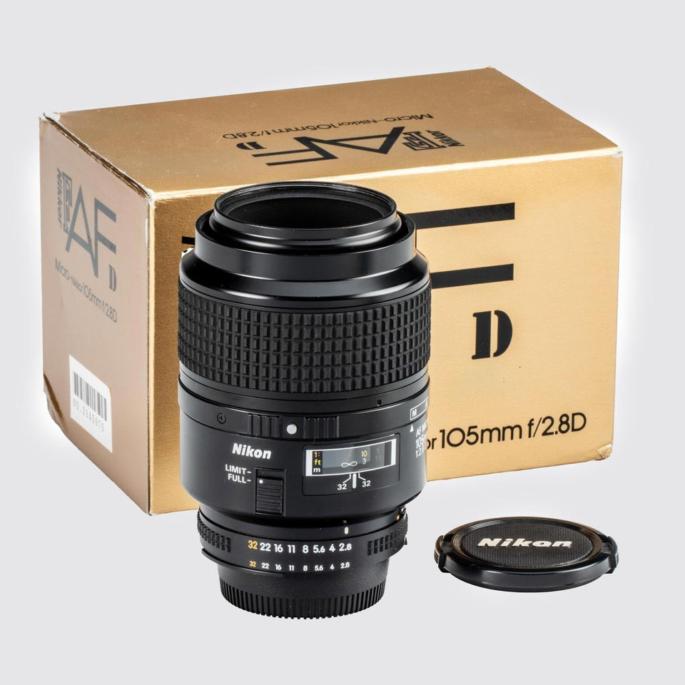 Nikon Micro-Nikkor 2.8/105mm D – Vintage Cameras & Lenses – Coeln Cameras