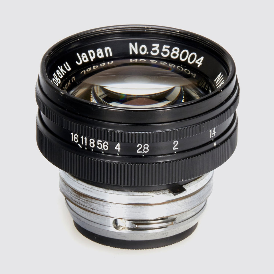 Nikon Nikkor-S.C 1.4/5cm Black Paint – Vintage Cameras & Lenses – Coeln Cameras