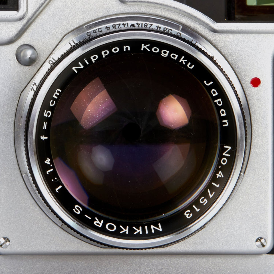 Nikon SP Chrome + 1.4/5cm Nikkor-S – Vintage Cameras & Lenses – Coeln Cameras