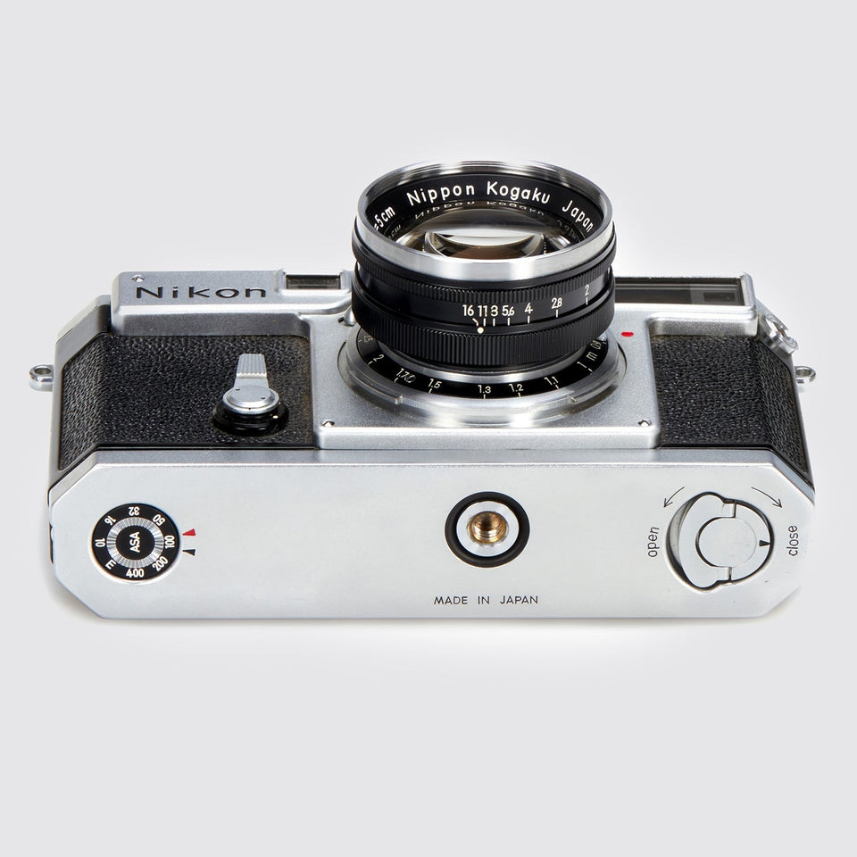 Nikon SP Chrome + 1.4/5cm Nikkor-S – Vintage Cameras & Lenses – Coeln Cameras
