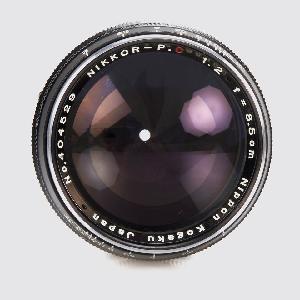 Nippon Kogaku Japan f. M39 Nikkor-P.C 2/8.5cm Black – Vintage Cameras & Lenses – Coeln Cameras