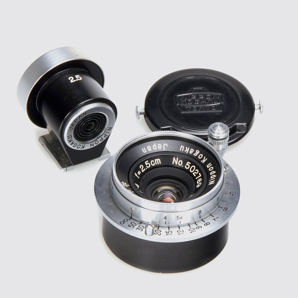 Nippon Kogaku Japan f. M39 W-Nikkor.C 4/2.5cm – Vintage Cameras & Lenses – Coeln Cameras
