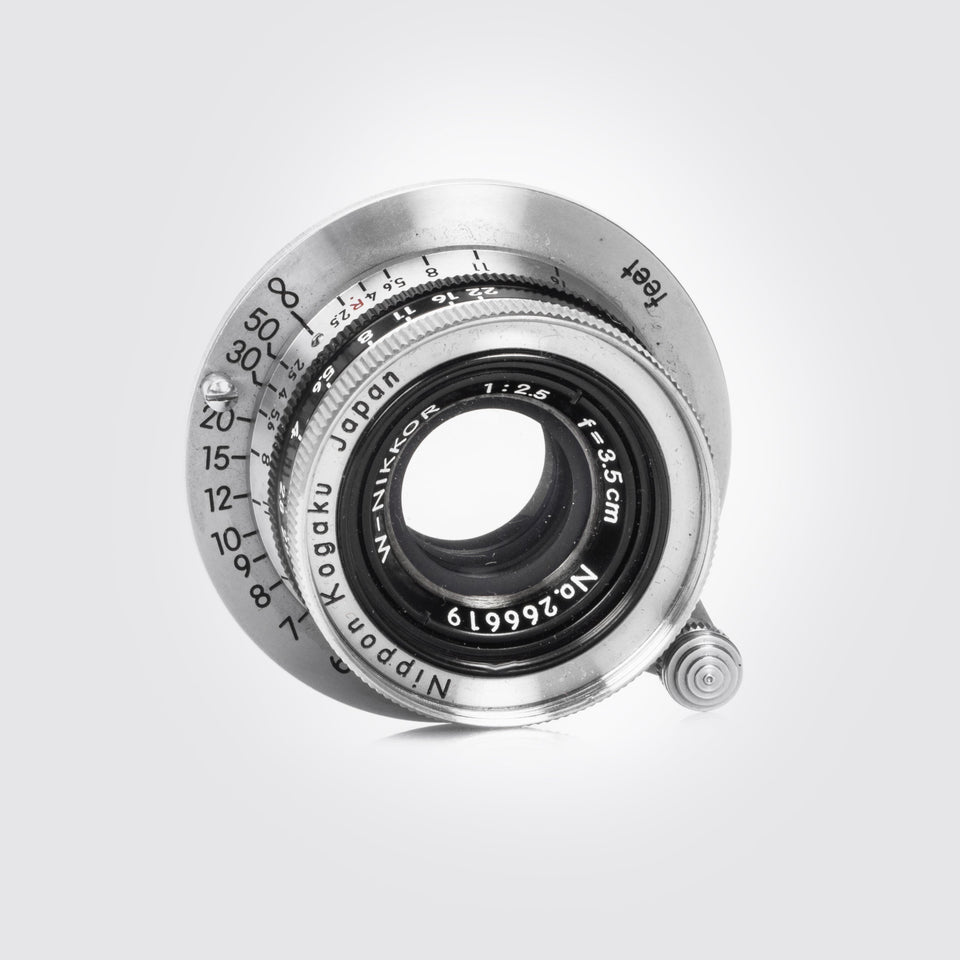 Nippon Kogaku Tokyo f. M39 W-Nikkor 2.5/3.5cm – Vintage Cameras & Lenses – Coeln Cameras