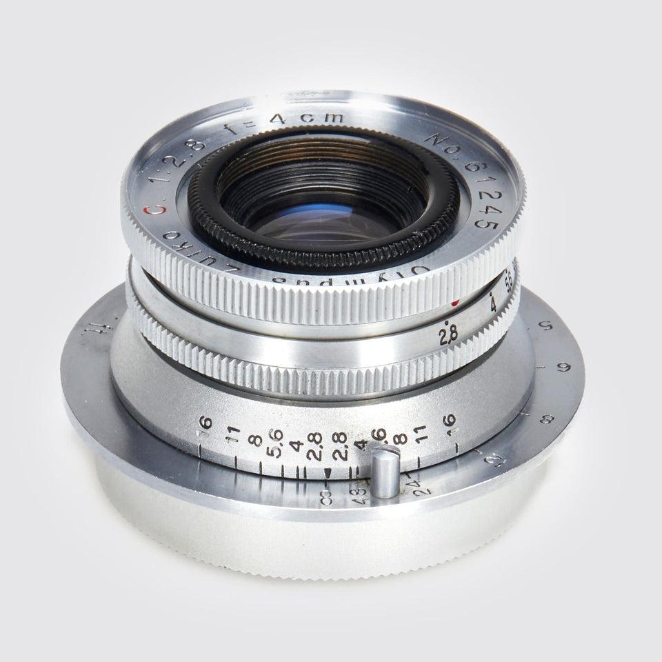 Olympus f. M39 Zuiko C. 2.8/4cm – Vintage Cameras & Lenses – Coeln Cameras
