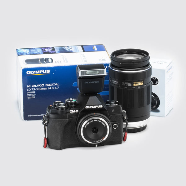 Olympus OM-D E-M10 Mark III + 75-300mm Zuiko | | Coeln Cameras
