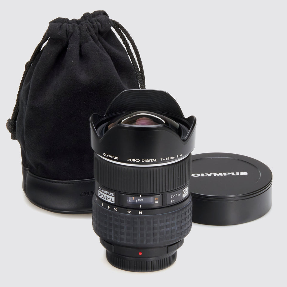 Olympus Zuiko Digital ED 4/7-14mm PRO – Vintage Cameras & Lenses – Coeln Cameras