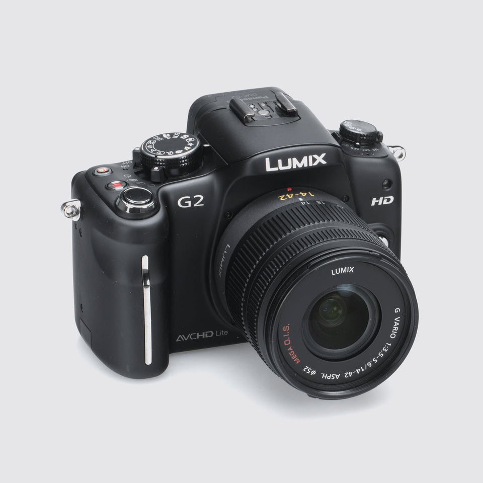 Panasonic Lumix DMC-G2K black Set – Vintage Cameras & Lenses – Coeln Cameras