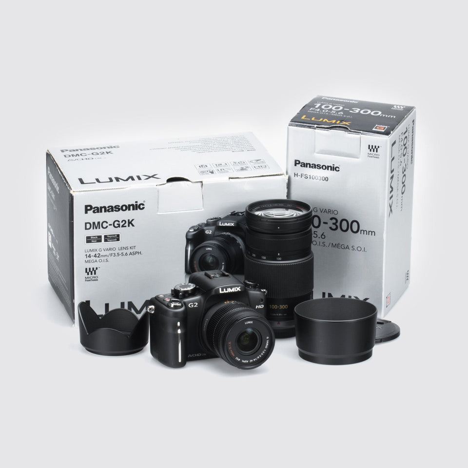 Panasonic Lumix DMC-G2K black Set – Vintage Cameras & Lenses – Coeln Cameras