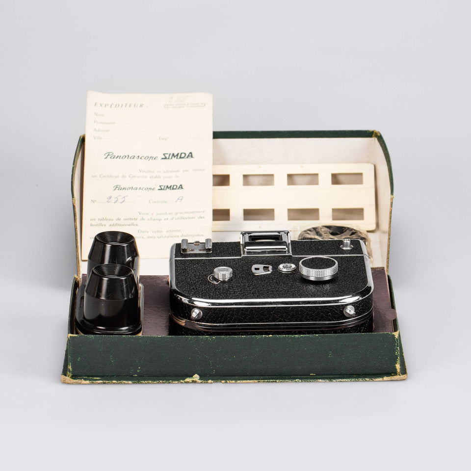 Simda Panorascope Stereo Outfit – Vintage Cameras & Lenses – Coeln Cameras
