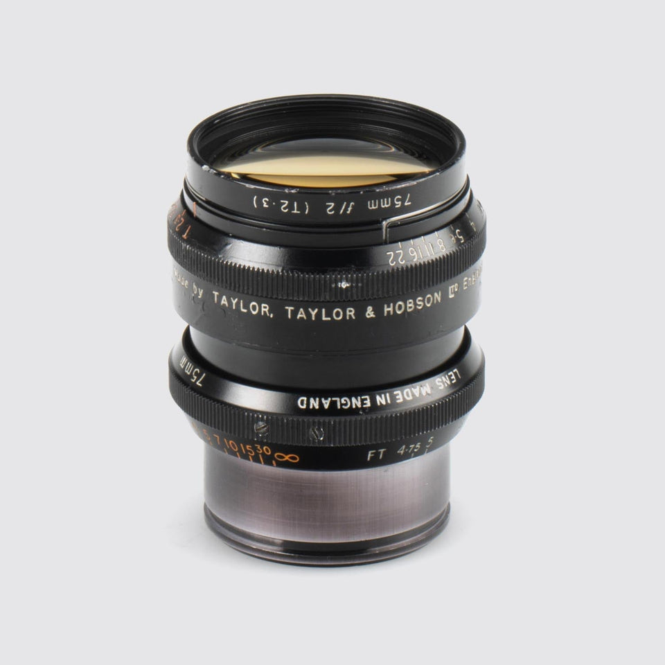 Taylor & Hobson Cooke Speed Panchro Ser.II 2/75mm – Vintage Cameras & Lenses – Coeln Cameras