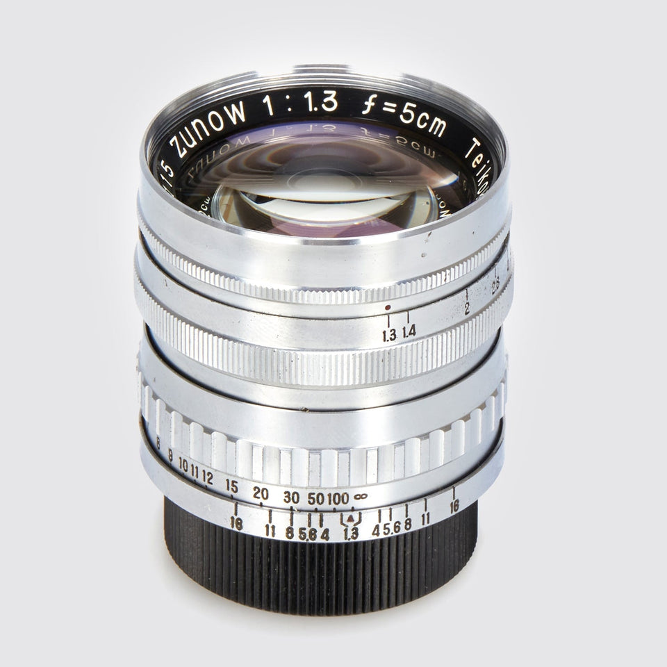 Teikoku Kogaku f. M39 Zunow 1.3/5cm – Vintage Cameras & Lenses – Coeln Cameras