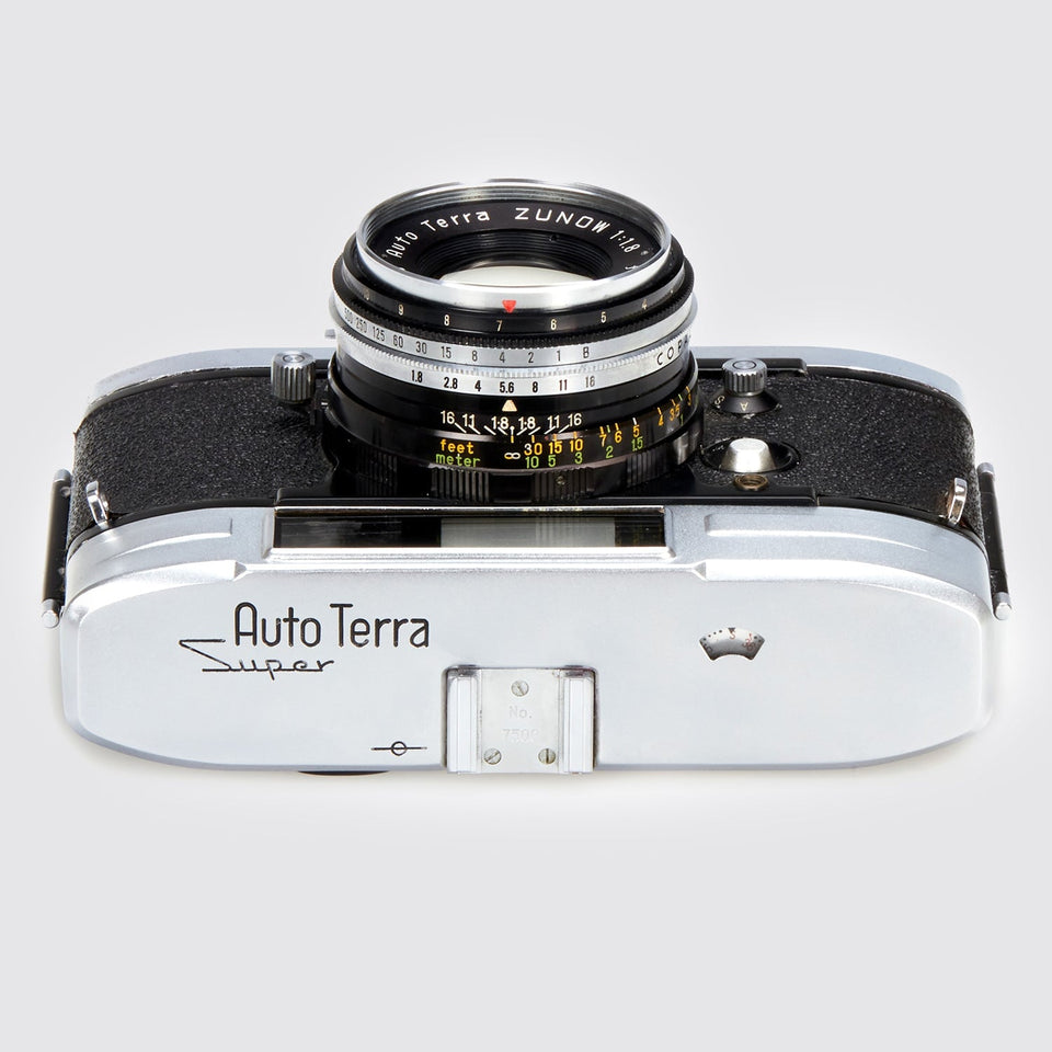 Teraoka Auto Terra Super + Zunow 1.8/4.5cm – Vintage Cameras & Lenses – Coeln Cameras