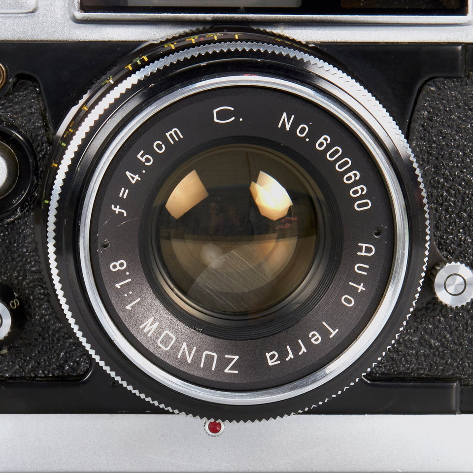 Teraoka Auto Terra Super + Zunow 1.8/4.5cm – Vintage Cameras & Lenses – Coeln Cameras