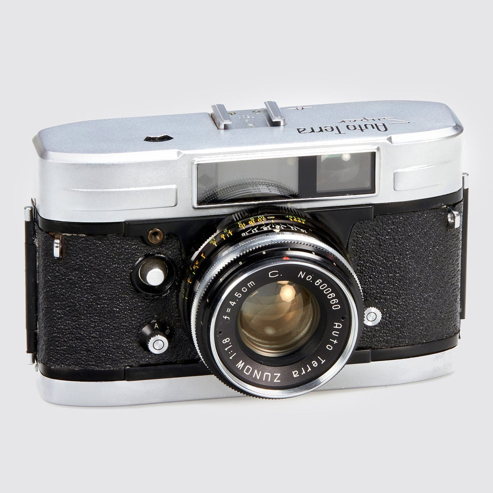Teraoka Auto Terra Super + Zunow 1.8/4.5cm – Vintage Cameras & Lenses – Coeln Cameras