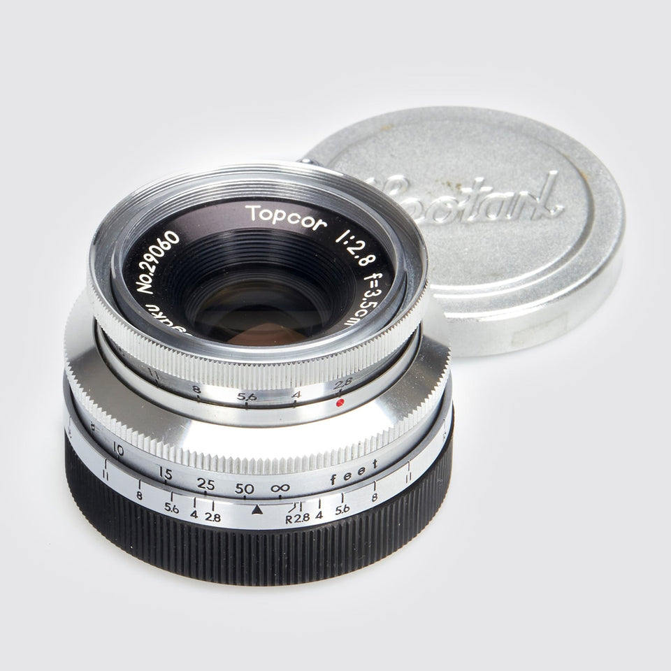 Tokyo Kogaku f. M39 Topcor 2.8/3.5cm – Vintage Cameras & Lenses – Coeln Cameras