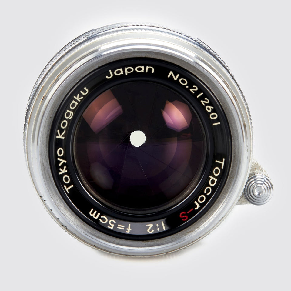 Tokyo Kogaku f. M39 Topcor-S 2/5cm – Vintage Cameras & Lenses – Coeln Cameras