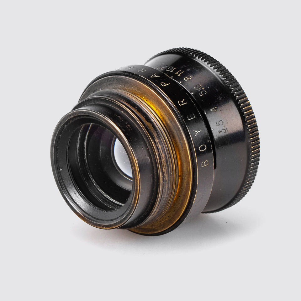 A Boyer Paris Saphir f/4.5 135mm Lens, black, serial no A Boyer Paris Saphir f/4.5 135mm Lens, black, serial no