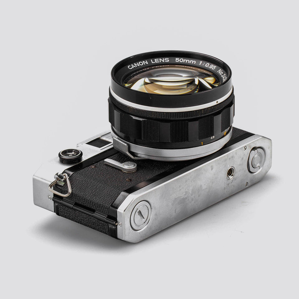 Canon  7s chrome, side view – Vintage Cameras & Lenses – Coeln Cameras