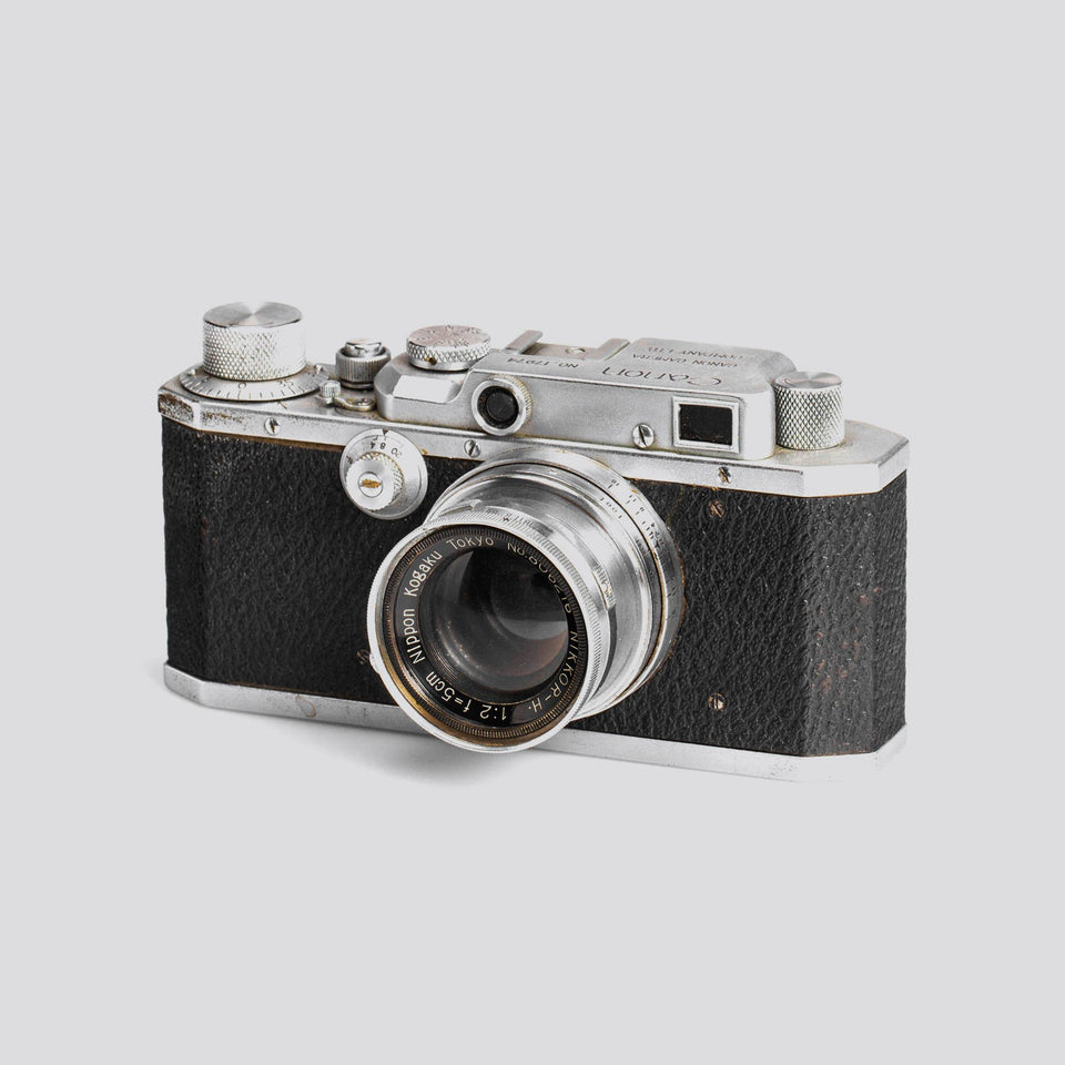 Canon S-II + Nikkor-H.C. 2/5cm – Vintage Cameras & Lenses – Coeln Cameras