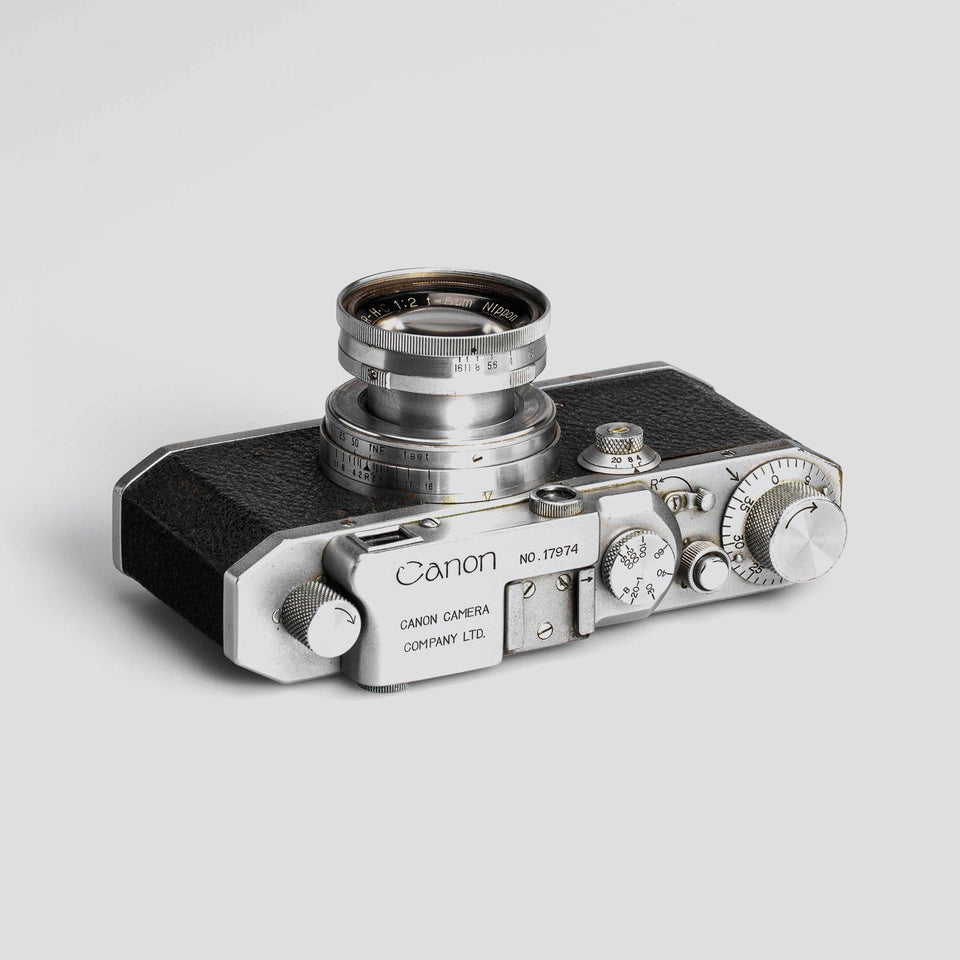 Canon S-II + Nikkor-H.C. 2/5cm – Vintage Cameras & Lenses – Coeln Cameras