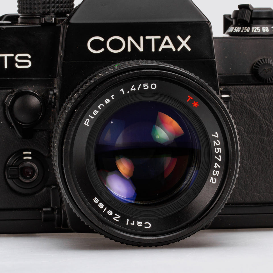 即日発送】 フィルムカメラ CONTAX RTS ii /Carl Zeiss Planar 50mm1.4 