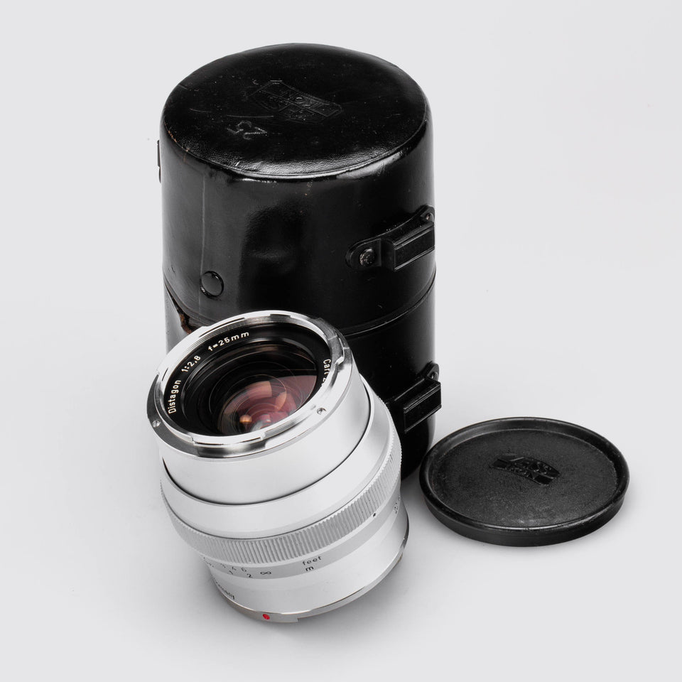 Carl Zeiss f. Contarex Distagon 2.8/25mm chrome – Vintage Cameras & Lenses – Coeln Cameras