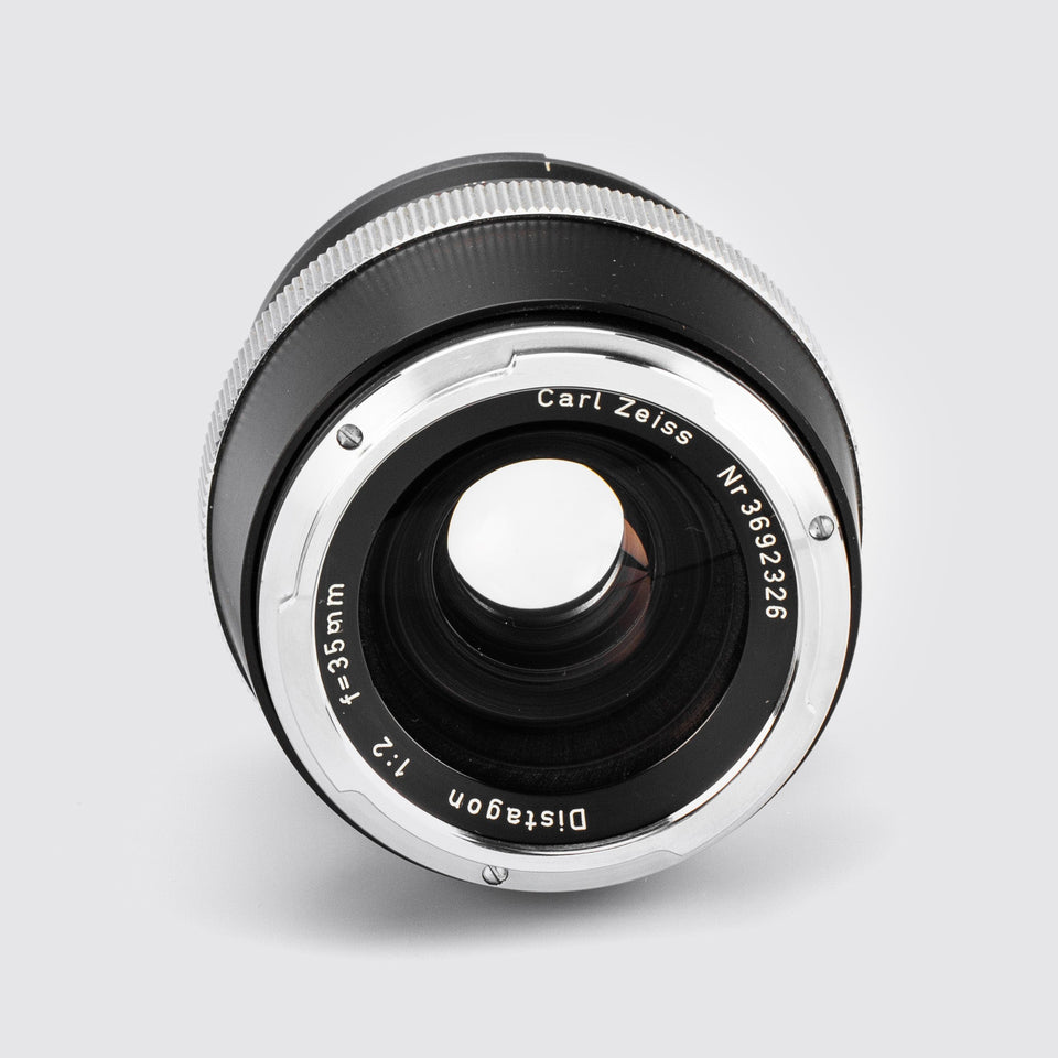 Carl Zeiss f.Contarex Distagon 2/35mm black – Vintage Cameras & Lenses – Coeln Cameras