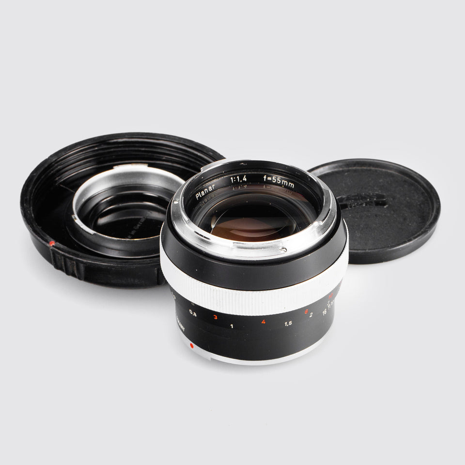 Carl Zeiss f.Contarex Sonnar 2/85mm black – Vintage Cameras & Lenses – Coeln Cameras