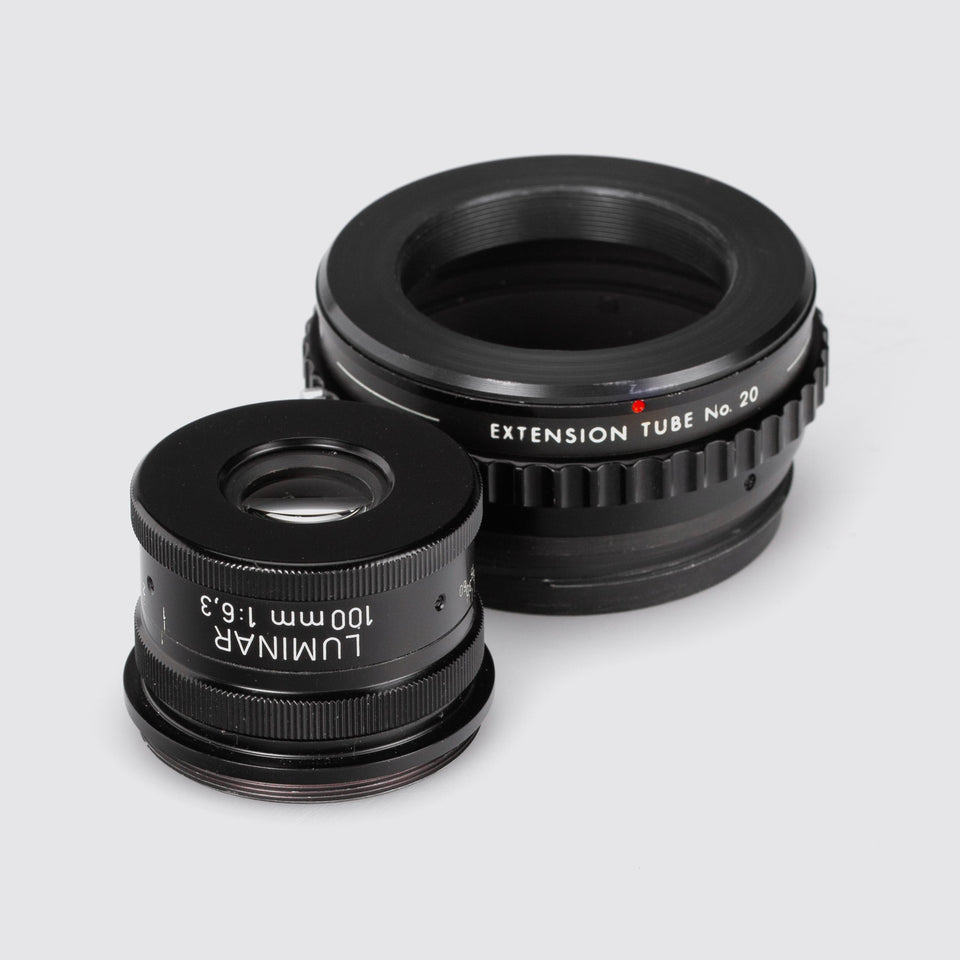 Carl Zeiss Luminar 6.3/100mm – Vintage Cameras & Lenses – Coeln Cameras