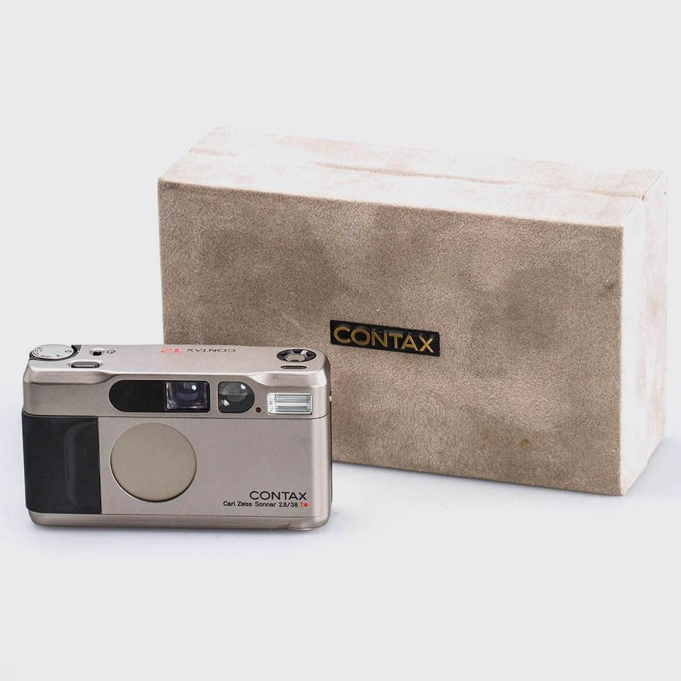 Contax T2 Titanium Chrome – Vintage Cameras & Lenses – Coeln Cameras