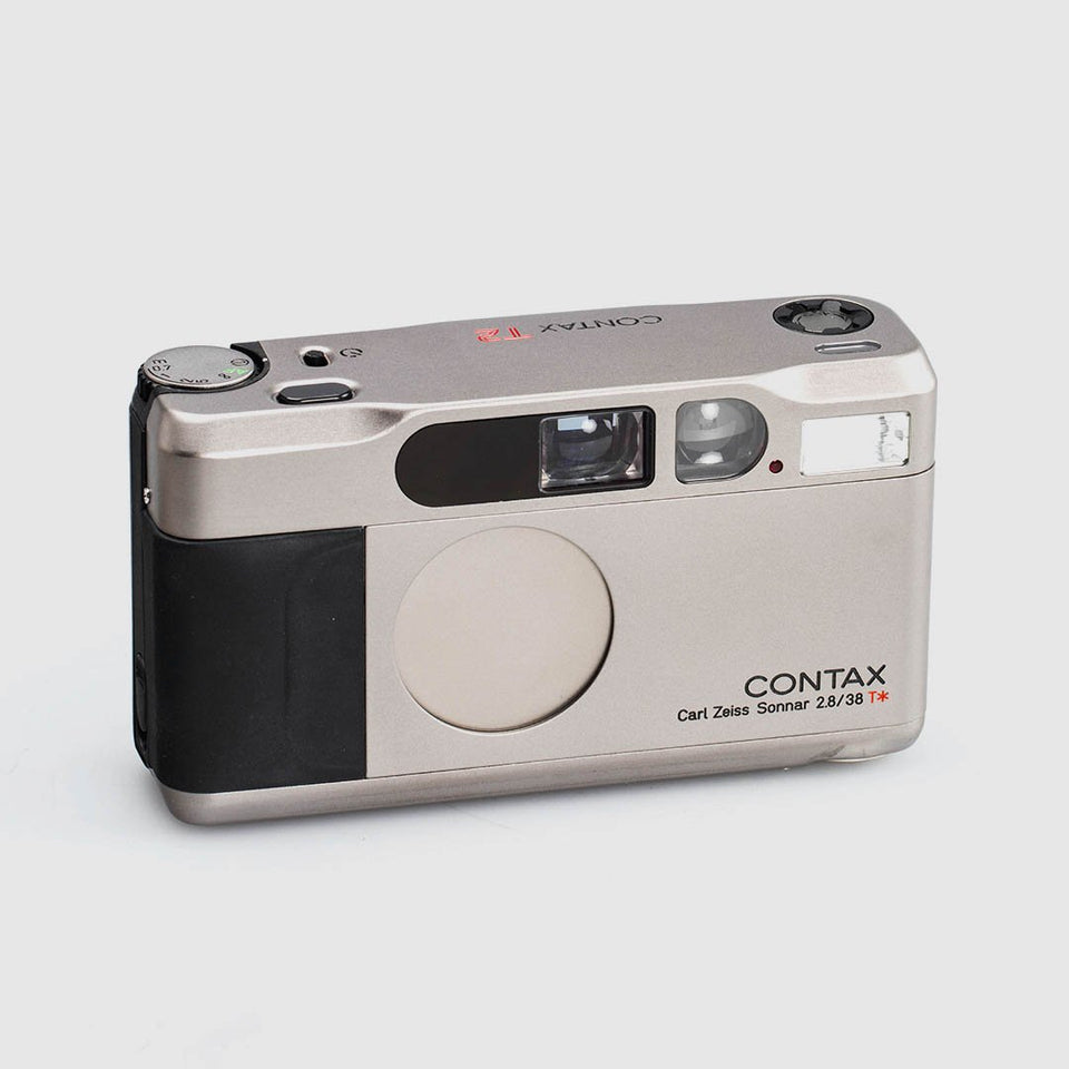 CONTAX T2 コンタックス データバック付き シャッターOK - デジタルカメラ