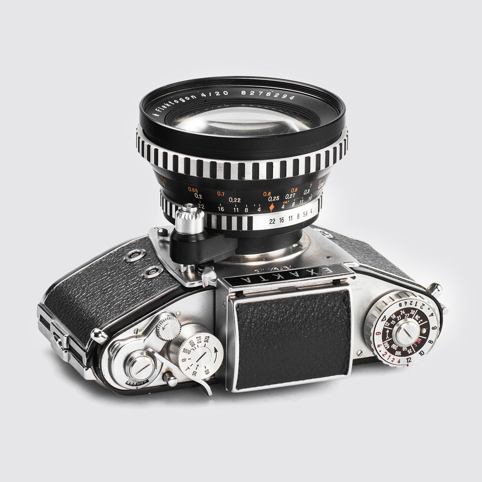 Exakta Varex IIb + Flektogon 4/20mm – Vintage Cameras & Lenses – Coeln Cameras