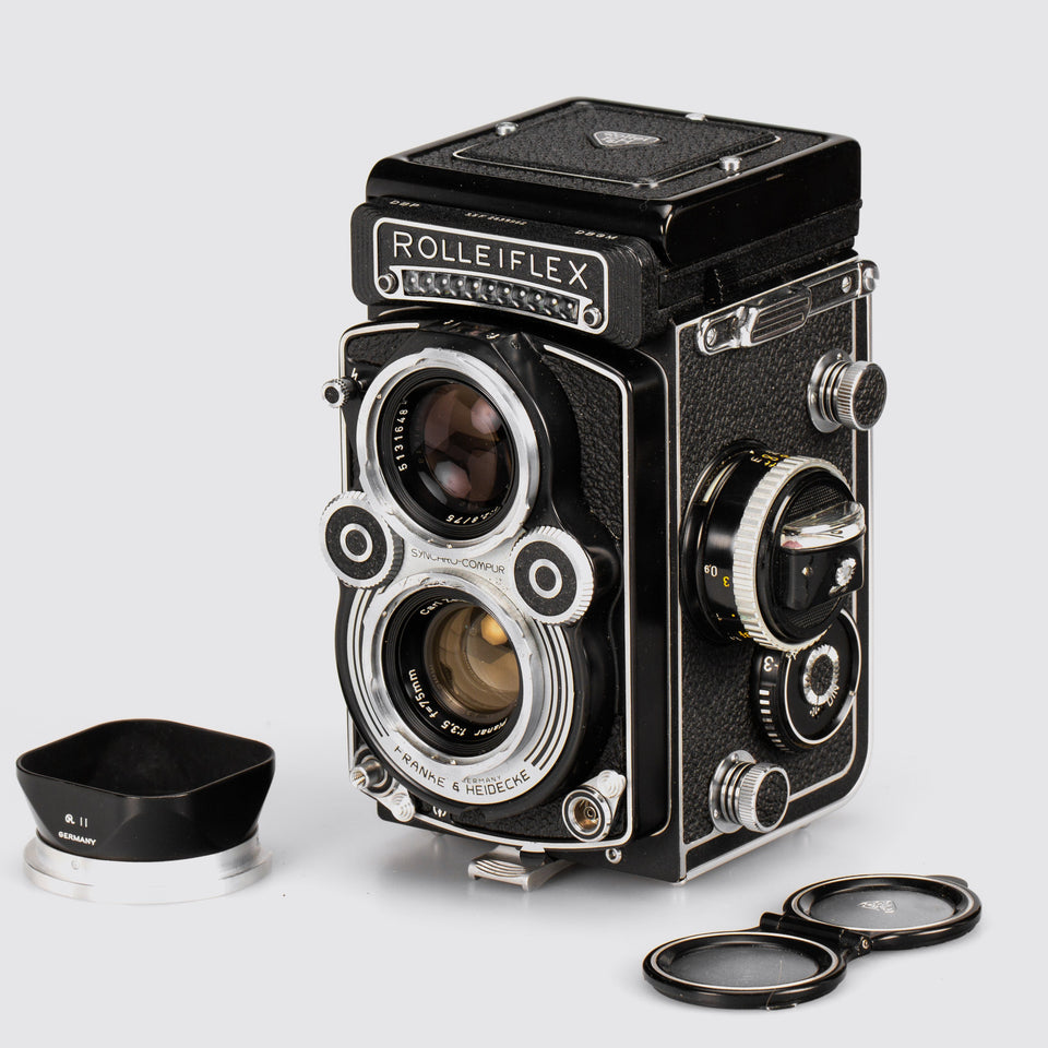 Franke & Heidecke Rolleiflex 3.5F Planar Outfit – Vintage Cameras & Lenses – Coeln Cameras