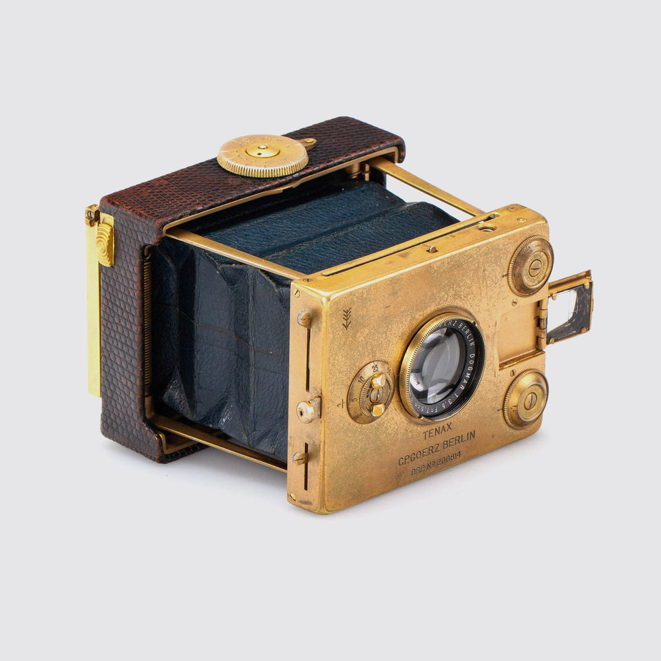Goerz, Berlin Vest Pocket Tenax Luxus Gold Plated – Vintage Cameras & Lenses – Coeln Cameras