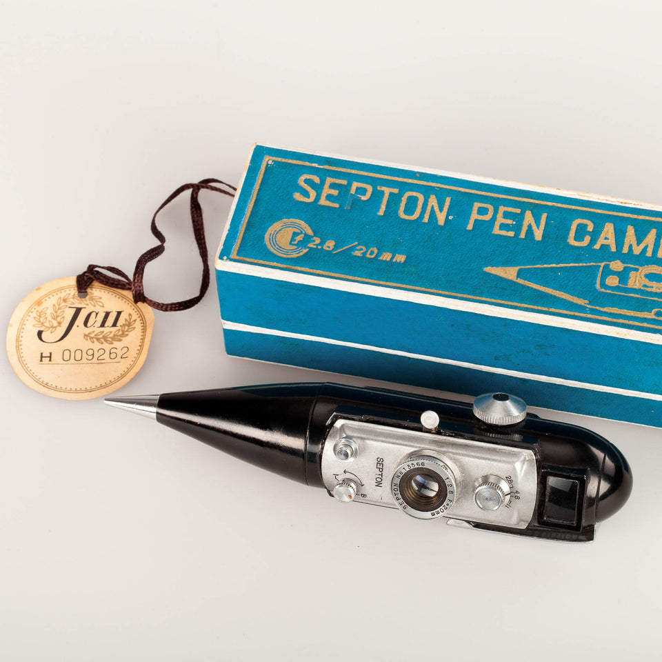 Harukawa, Japan Septon Pen Camera, Deluxe Model – Vintage Cameras & Lenses – Coeln Cameras