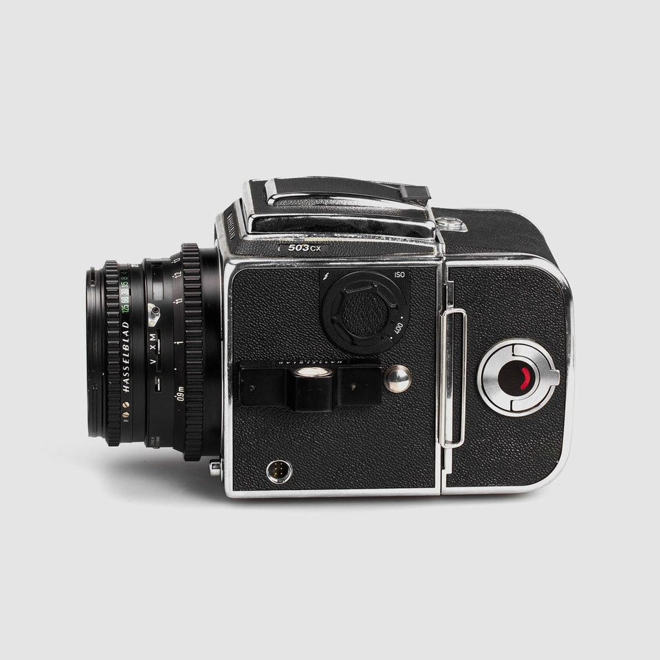 Hasselblad 503 CX, side view – Vintage Cameras & Lenses – Coeln Cameras