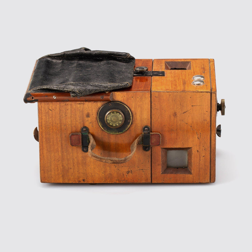 Hüttig, Dresden Germany Detective Magazine Camera 9x12cm – Vintage Cameras & Lenses – Coeln Cameras