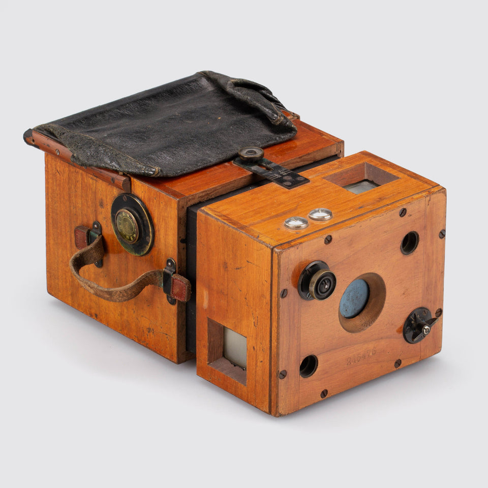 Hüttig, Dresden Germany Detective Magazine Camera 9x12cm – Vintage Cameras & Lenses – Coeln Cameras