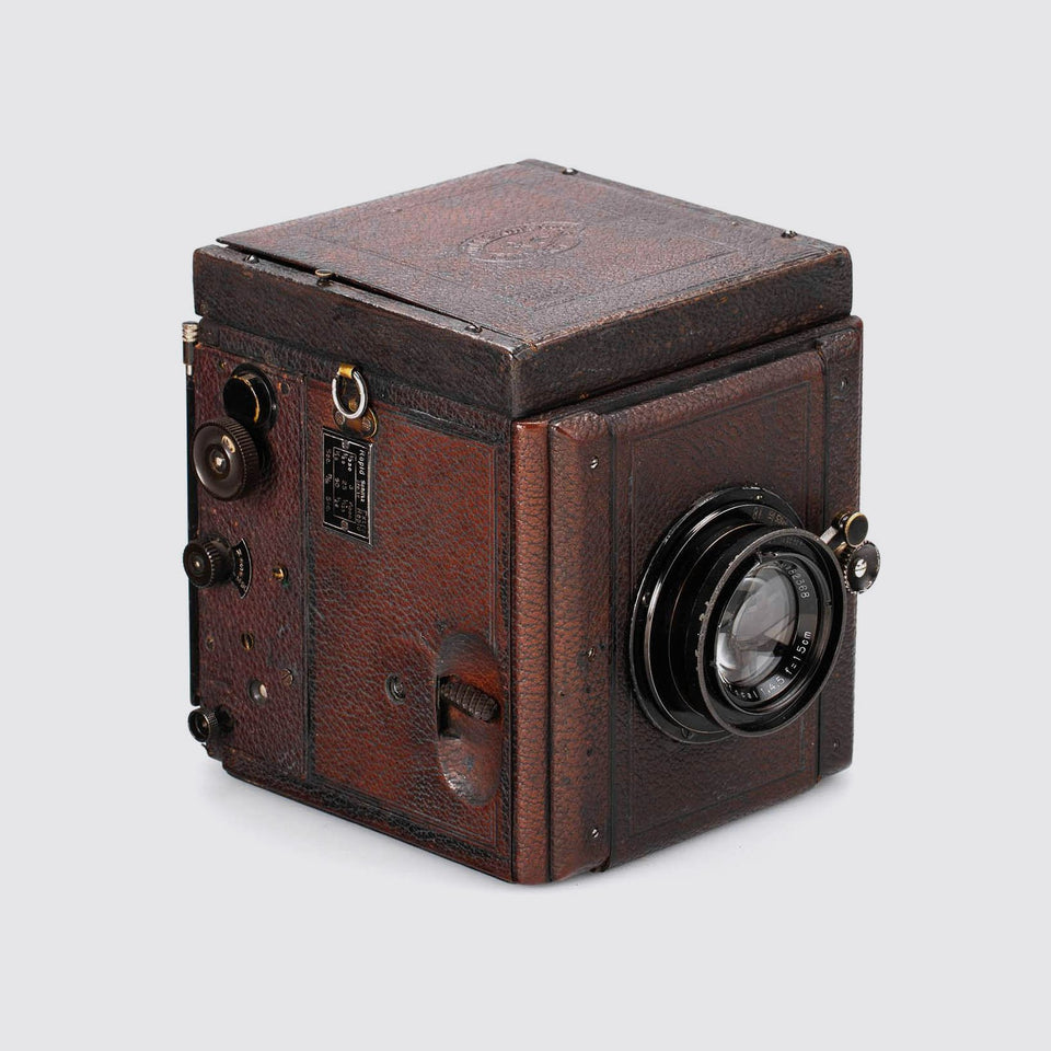 Hüttig, Dresden, Germany Künstler Camera 9x12cm – Vintage Cameras & Lenses – Coeln Cameras