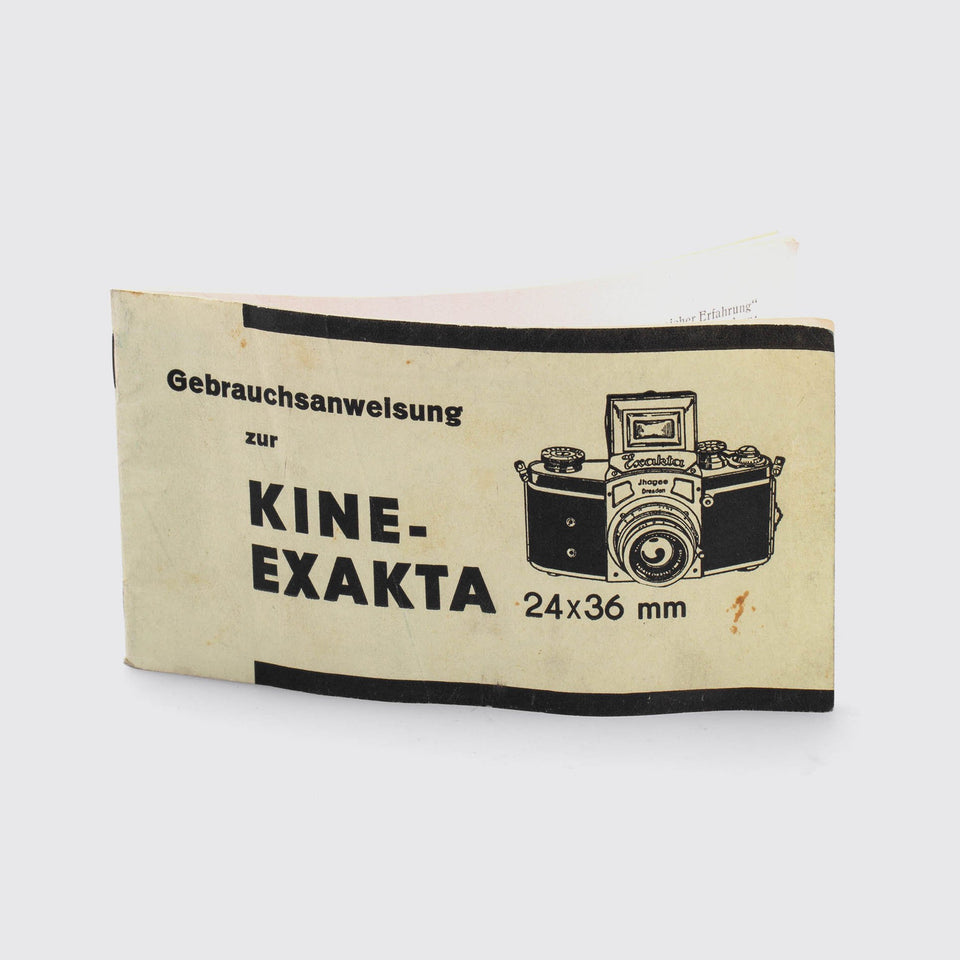 Ihagee Kamerawerk, Germany, Kine Exakta – Vintage Cameras & Lenses – Coeln Cameras