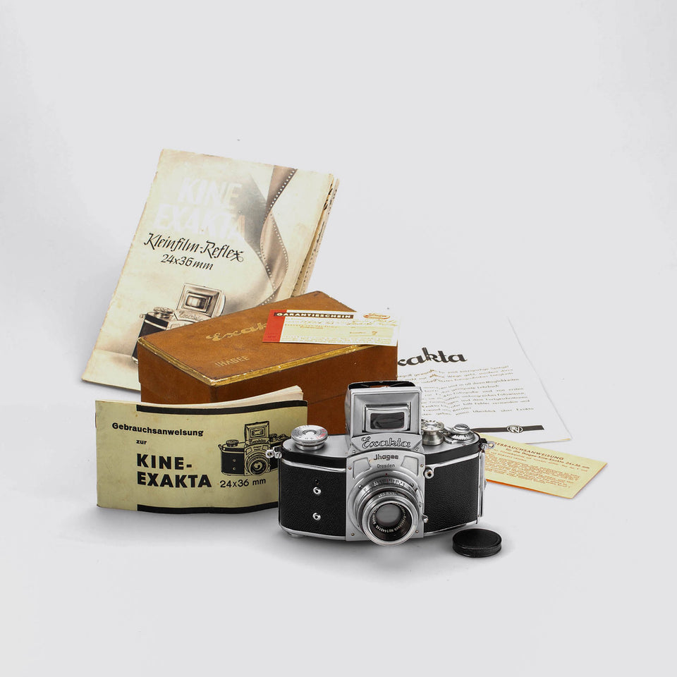 Ihagee Kamerawerk, Germany, Kine Exakta – Vintage Cameras & Lenses – Coeln Cameras