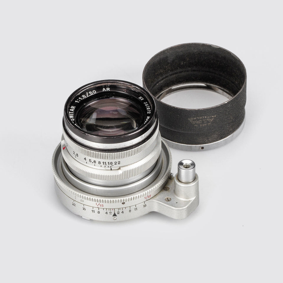 Kern Switar 50mm 1.8 AR pour Alpa Reflex (D'occasion) à Lausanne pour Kern Switar 50mm 1.8 AR pour Alpa Reflex (D'occasion) à Lausanne pour